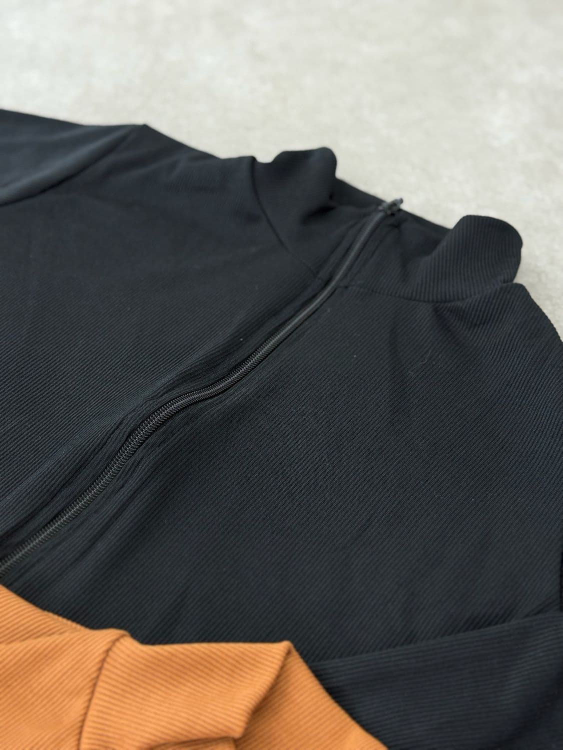Campera morley con cierre tela Ribana