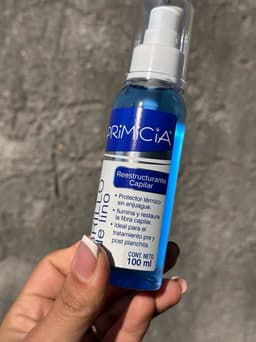 Aceite Brillo de Lino Restructurante capilar Primicia - imagen