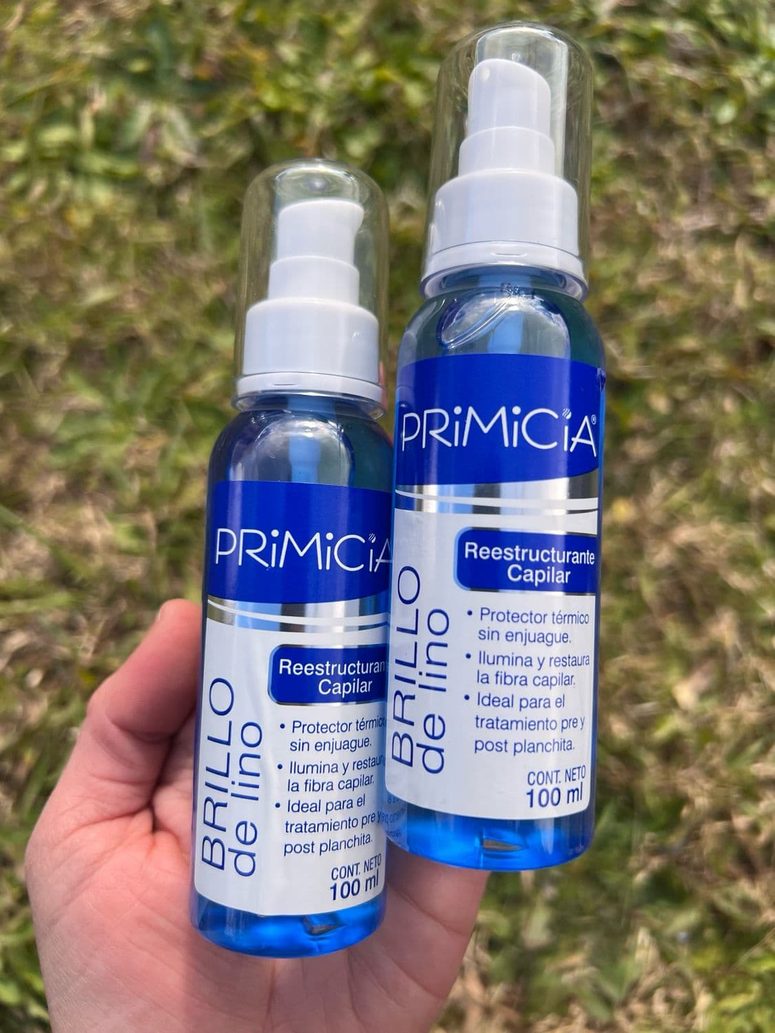 Aceite Brillo de Lino Restructurante capilar Primicia