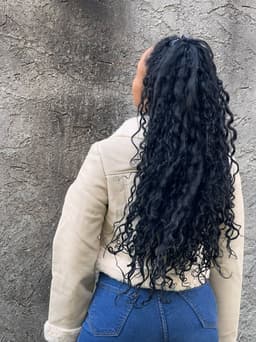 Campera Gamulan con corderito para dama - imagen