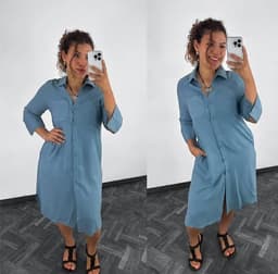 Vestido Camisola - imagen
