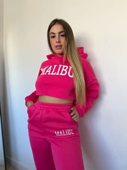 Conjunto Malibu buzo corto y pantalon deportivo - imagen