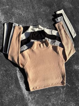 Polera Morley peludita tipo top - imagen