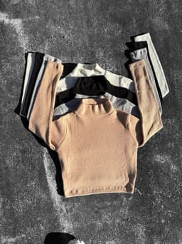 Polera Morley peludita tipo top - imagen