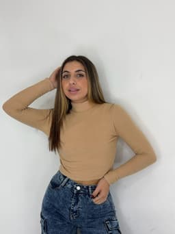Polera Morley peludita tipo top - imagen