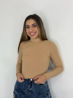 Polera Morley peludita tipo top - imagen