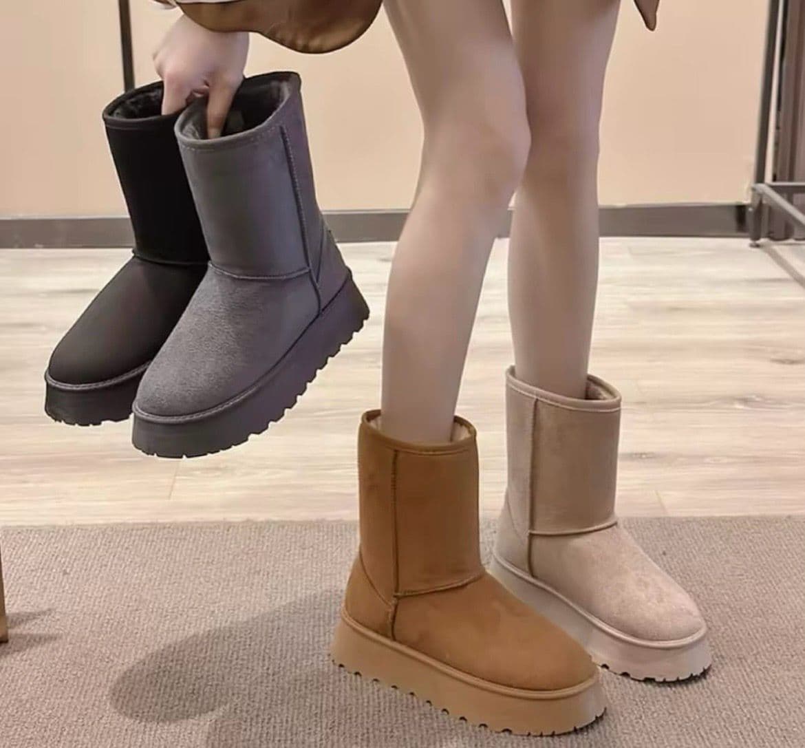 Botas de nieve largas