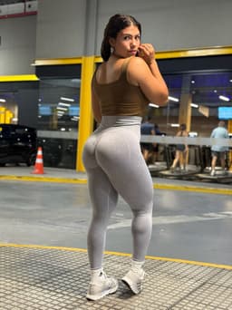 Calza difuminada con push up - imagen