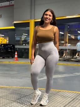 Calza difuminada con push up - imagen