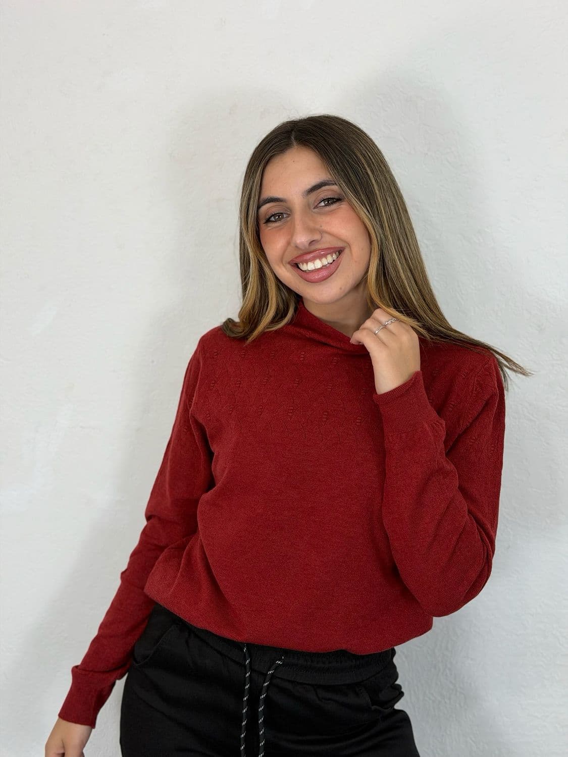 Buzo en tela hilo