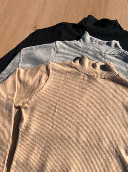 Polera morley peludita basica - imagen