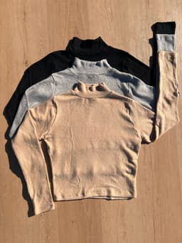 Polera morley peludita basica - imagen