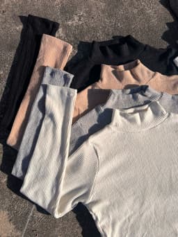 Polera morley peludita basica - imagen