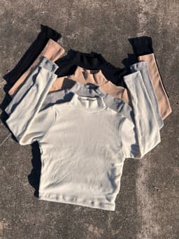 Polera morley peludita basica - imagen