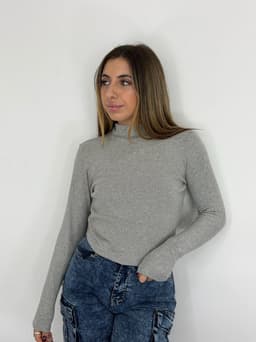 Polera morley peludita basica - imagen