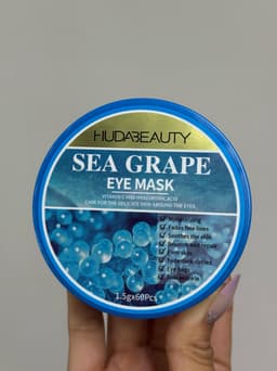 Paquete de mascarillas parches para ojos de sea grape