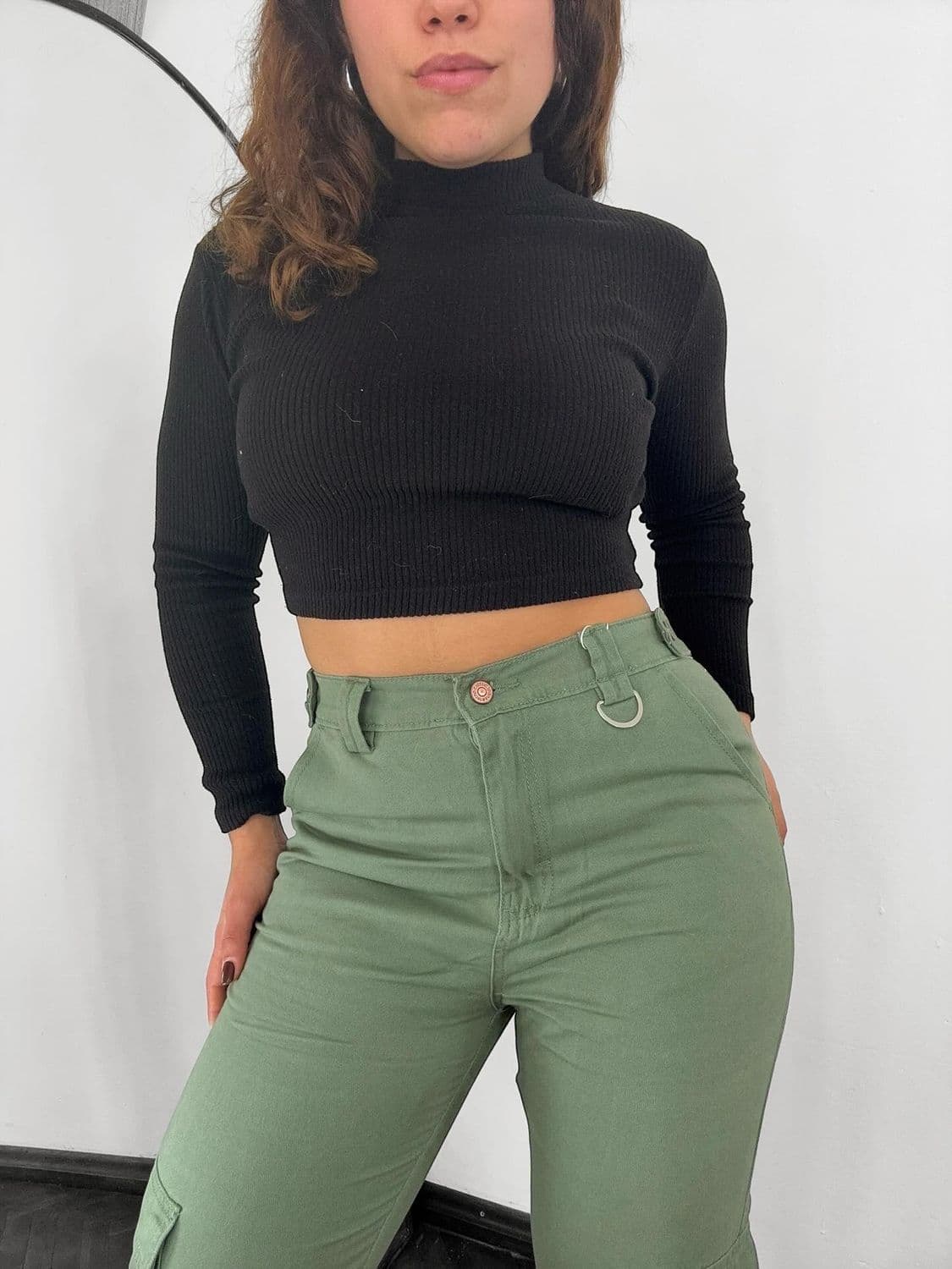 Pantalon cargo elegante