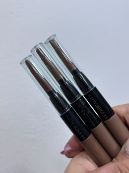 Delineador de cejas mas lapiz tonos marrones - imagen