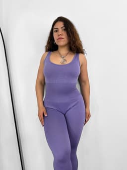 Catsuit con push up y espalda cruzada - imagen