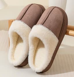 Pantuflas peluditas