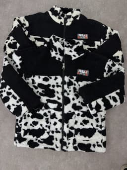 Campera print super abrigada - imagen
