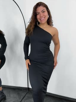 Vestido Mia asimetrico - imagen