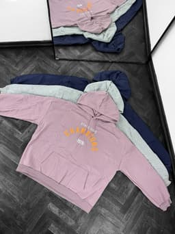 Buzo oversize afelpado - imagen