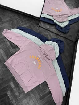 Buzo oversize afelpado - imagen