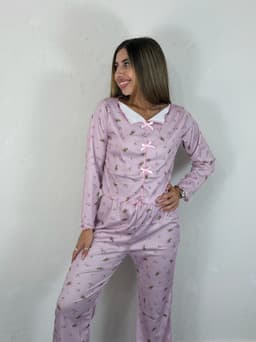 Conjunto de pijama Princesa de pantalon y buzo - imagen