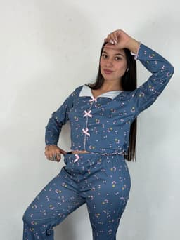 Conjunto de pijama Princesa de pantalon y buzo - imagen