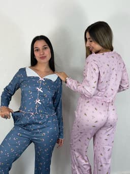 Conjunto de pijama Princesa de pantalon y buzo - imagen