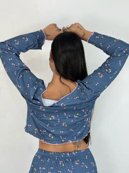 Conjunto de pijama Princesa de pantalon y buzo - imagen