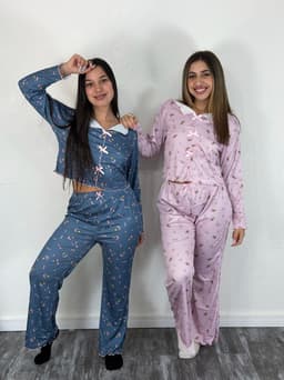 Conjunto de pijama Princesa de pantalon y buzo - imagen