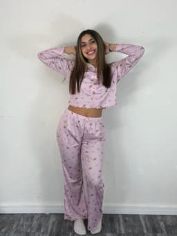 Conjunto de pijama Princesa de pantalon y buzo - imagen