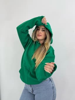 Canguro oversize afelpado - imagen