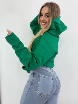 Canguro oversize afelpado - imagen