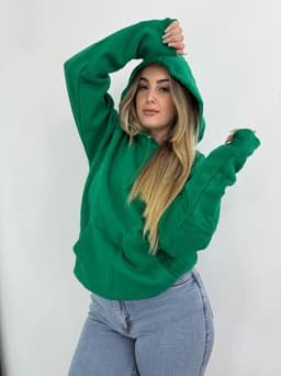 Canguro oversize afelpado - imagen