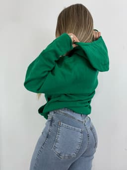 Canguro oversize afelpado - imagen