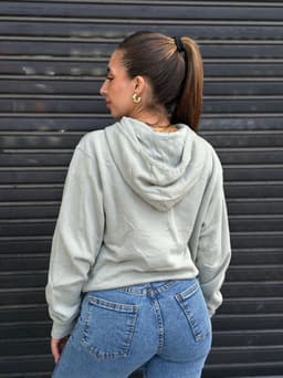 Canguro oversize afelpado - imagen