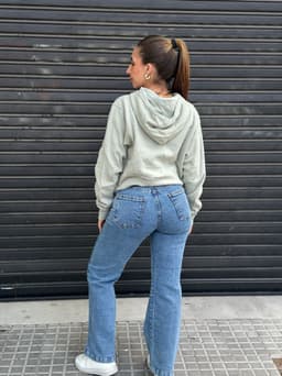 Canguro oversize afelpado - imagen
