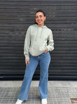 Canguro oversize afelpado - imagen