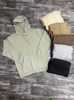 Canguro oversize afelpado - imagen