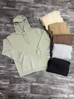 Canguro oversize afelpado - imagen