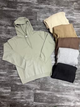 Canguro oversize afelpado - imagen