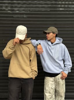Canguro oversize afelpado - imagen