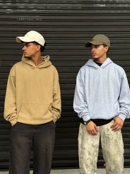 Canguro oversize afelpado - imagen