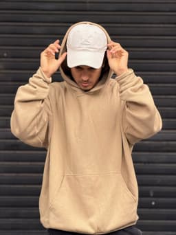 Canguro oversize afelpado - imagen