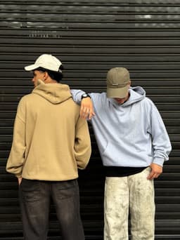 Canguro oversize afelpado - imagen