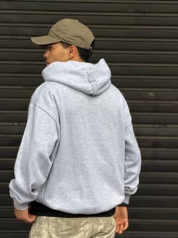 Canguro oversize afelpado - imagen