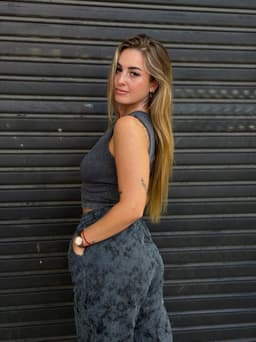 Pantalon deportivo oxford difuminado afelpado - imagen